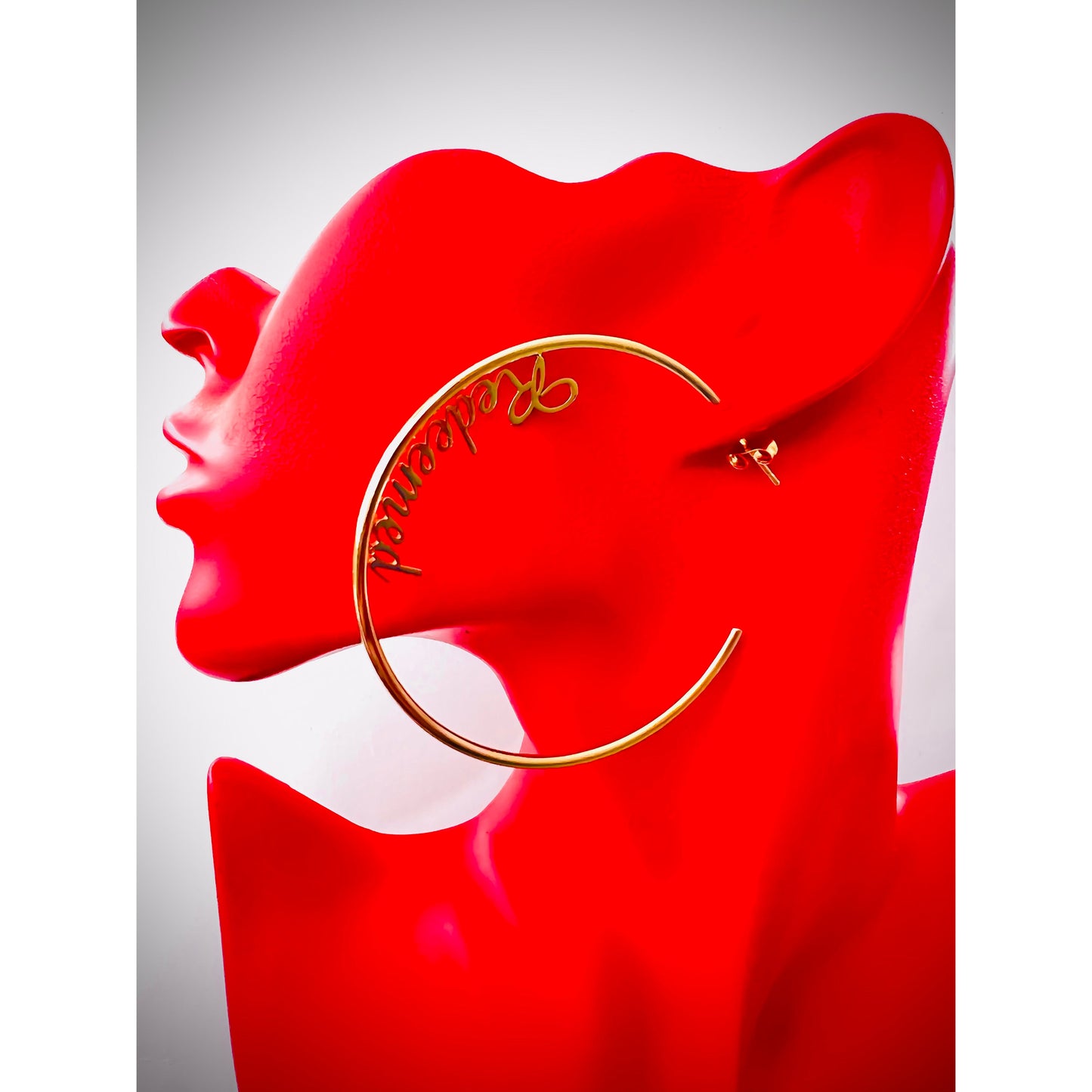 90's-Redeemed Gold Hoop Earrings
