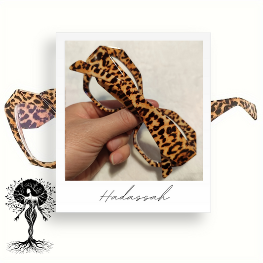 "Leopard" Women Luxury Animal Print Glasses