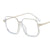 The Sheek- Classic Transparent Frame Glasses  Eyewear