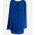 TBN-HC-200 -Preloved ❤️ Marc Bouwer  Blue Cape Sheath Dress M