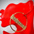 SH-Redeemed Bling Lettered Gold Hoop Earrings